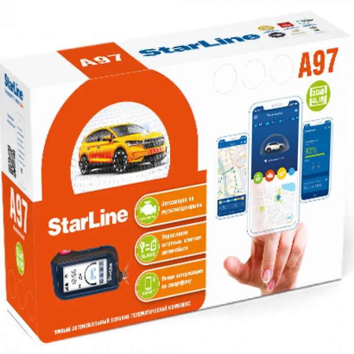 StarLine  A97 3CAN+4LIN Автомобильная сигнализация в Самаре