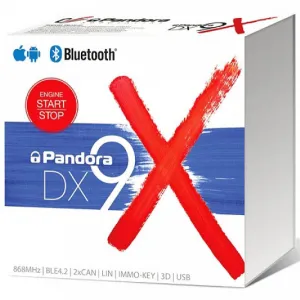 Pandora DX 9X LoRa 2CAN,LIN,BT Автомобильная сигнализация