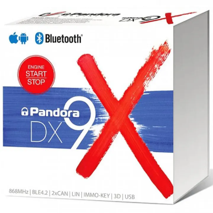 Pandora DX 9X LoRa 2CAN,LIN,BT Автомобильная сигнализация в Самаре