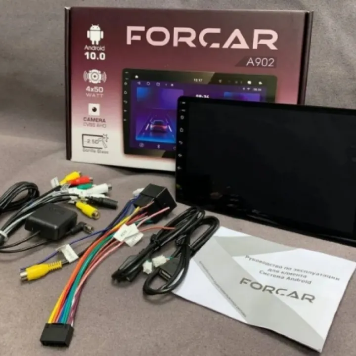 FORCAR A902 9" Android 10, 2/32Gb, IPS, Wifi, BT, GPS магнитола в Самаре