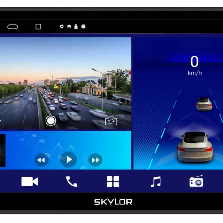 SKYLOR AND-7065 2din,7" 4x50, Android 10.0, 2+32Гб GPS, DSP, WI-FI, BT,FLAC, MP3, MKV, WMA, JPEG,RCA в Самаре