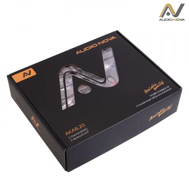 AUDIO NOVA AKA8.20 Комплект установочный для 2-канального усилителя в Самаре