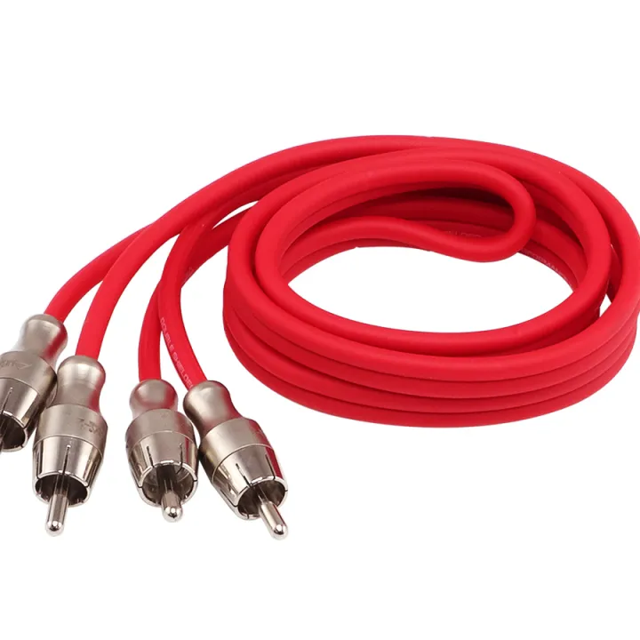 AURA RCA-B02 SE RCA-кабель 0,25 метра, КРАСНЫЙ в Самаре