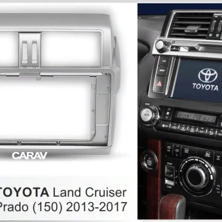 Carav 22-475 10.1" переходная рамка Toyota Land Cruiser Prado (150) 2013-2017 в Самаре