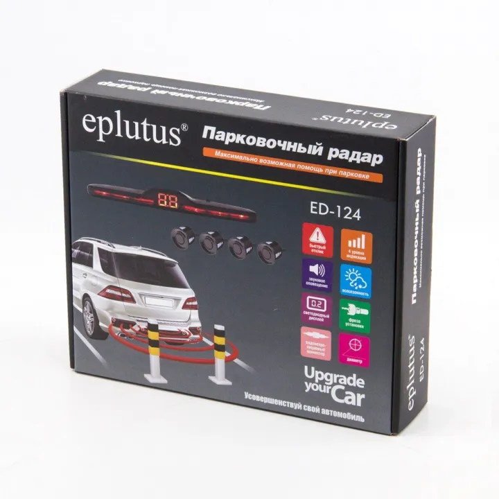 Парктроник Eplutus ED-124 Black (4 датчика) в Самаре